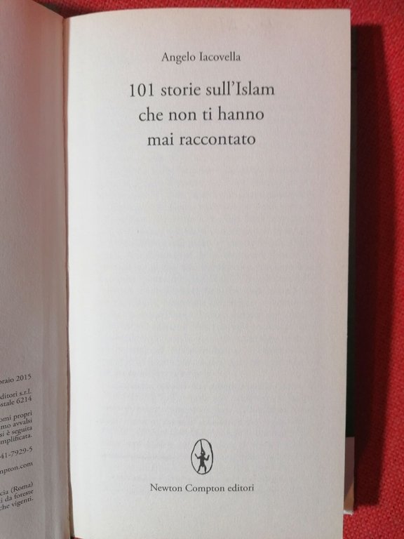 LIBRO 101 storie sull'Islam che non ti hanno mai raccontato …