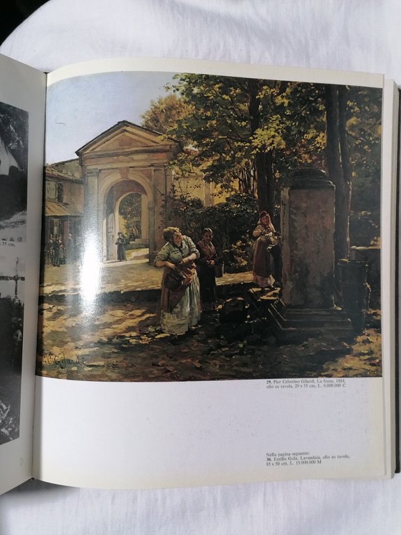 Libro CATALOGO BOLAFFI della pittura italiana dell'Ottocento n. 9 Marini …