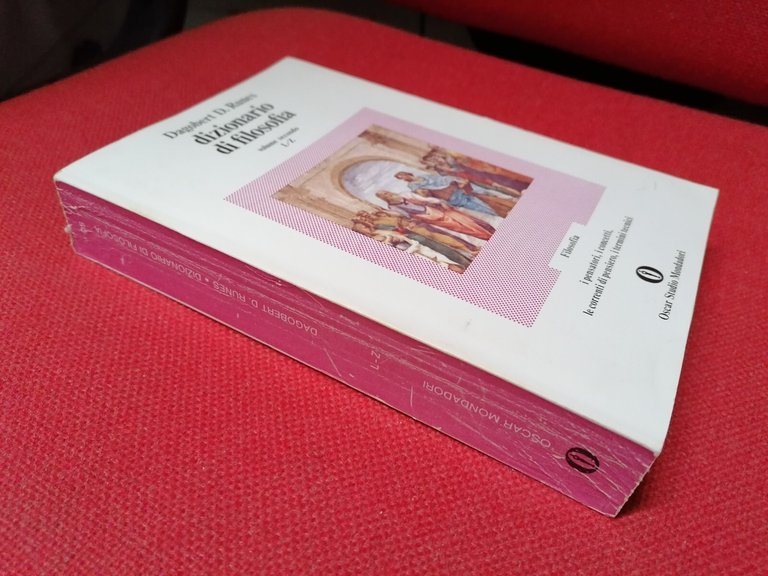 LIBRO Dizionario di filosofia 2 volumi Dragobert Runes Mondadori 1972