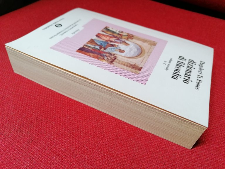 LIBRO Dizionario di filosofia 2 volumi Dragobert Runes Mondadori 1972