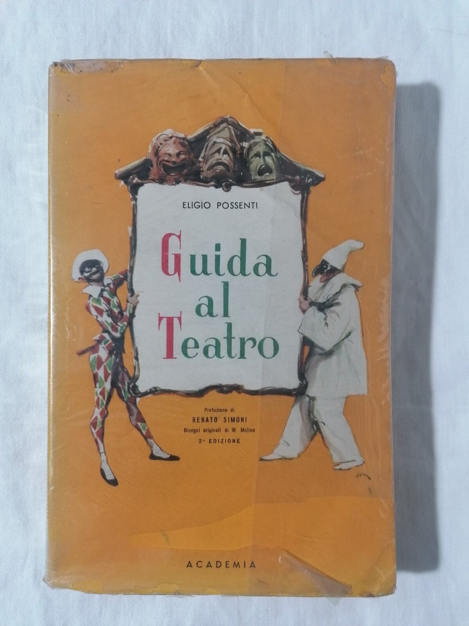 Libro Eligio Possenti GUIDA AL TEATRO Renato Simoni Molino Academia …