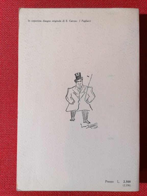 LIBRO Eugenio Gara CARUSO STORIA DI UN EMIGRANTE Cisalpino Goliardica …