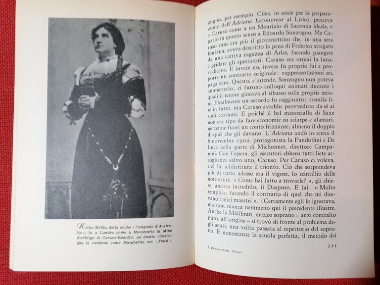 LIBRO Eugenio Gara CARUSO STORIA DI UN EMIGRANTE Cisalpino Goliardica …