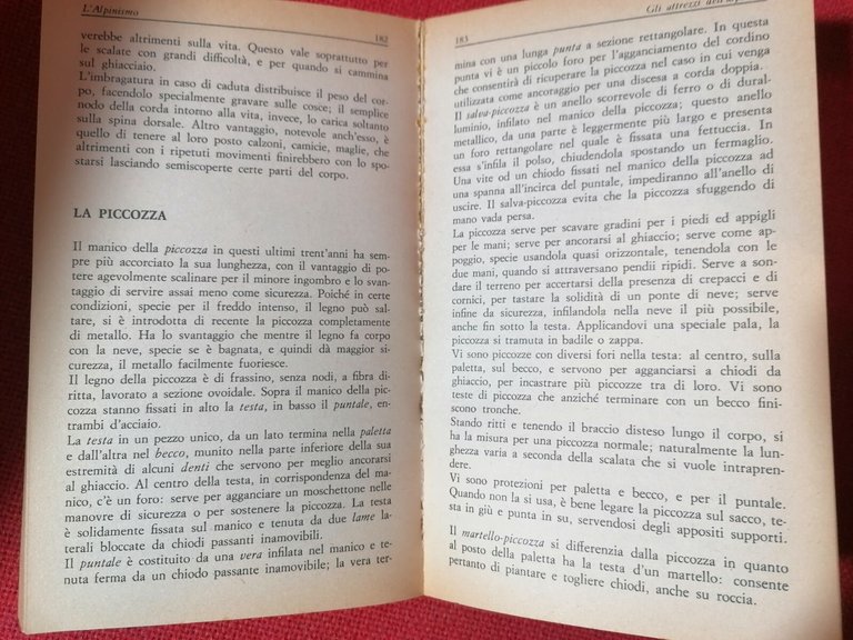 LIBRO GAROBBIO - RUSCONI - 1974 - L'ALPINISMO - ALPI …