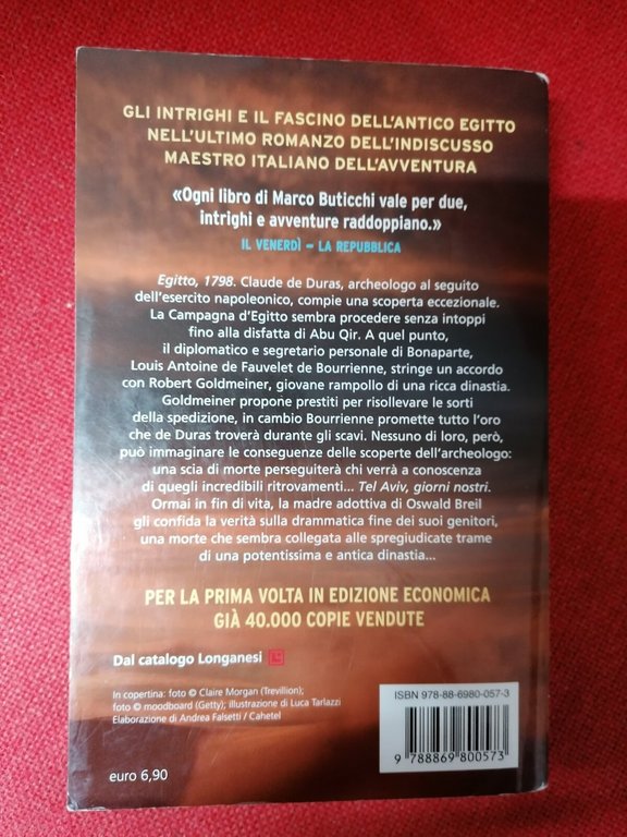 LIBRO Il segreto del faraone nero - Marco Buticchi - …