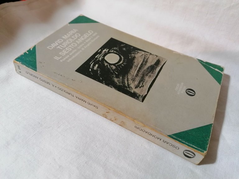LIBRO Il sesto angelo David Maria Turoldo Mondadori 1976 Prima …