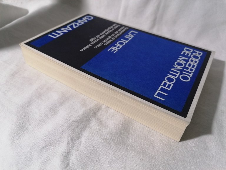 Libro L'ATTORE Roberto De Monticelli teatro 1^ edizione 1988 Orlando …