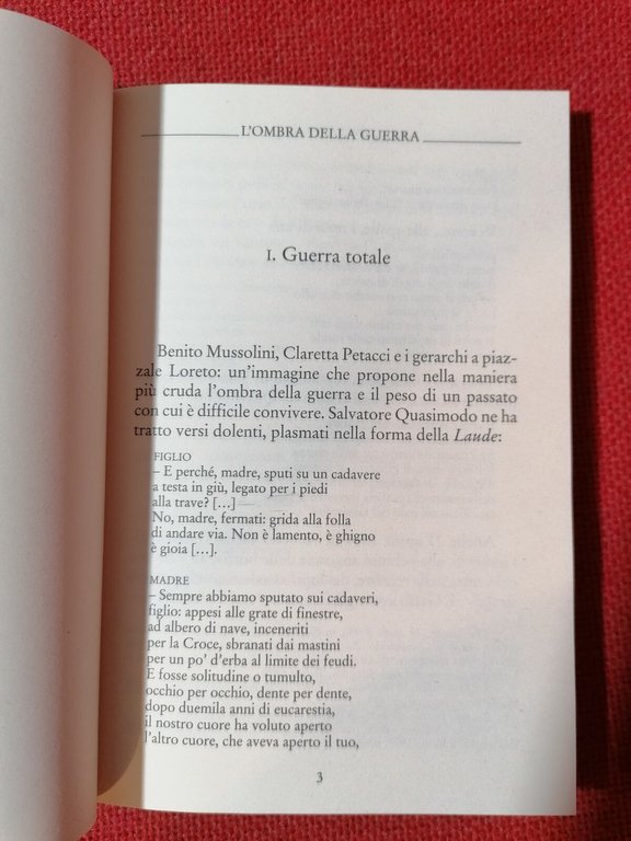 LIBRO L'ombra della guerra - Il 1945 l'Italia - Guido …