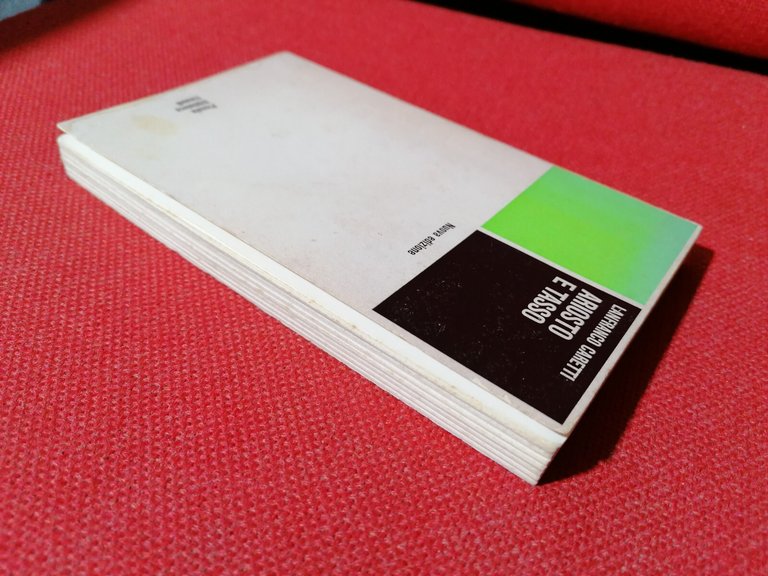 LIBRO Lanfranco Caretti ARIOSTO E TASSO Piccola Biblioteca Einaudi 1977