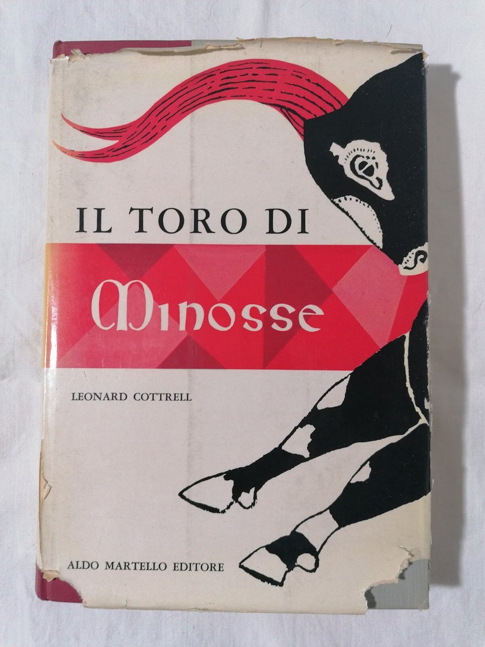 LIBRO Leonard Cottrell IL TORO DI MINOSSE Creta Minotauro civiltà …