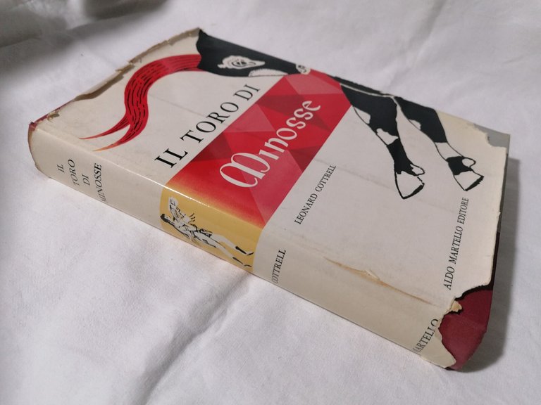 LIBRO Leonard Cottrell IL TORO DI MINOSSE Creta Minotauro civiltà …