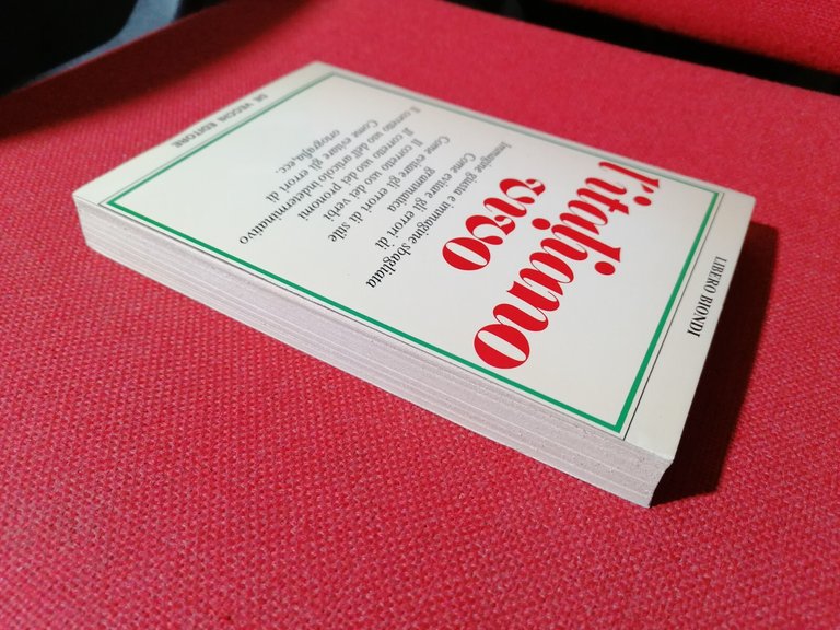 LIBRO Libero Biondi L'ITALIANO VIVO Come evitare errori di grammatica …