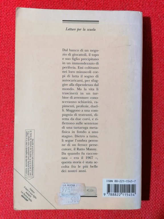 LIBRO RUSSELL HOBAN IL TOPO E SUO FIGLIO ADELPHI la …