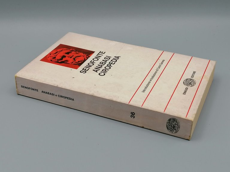 Libro Senofonte Anabasi Ciropedia Nuova Universale Einaudi 1977 Carlo Carena