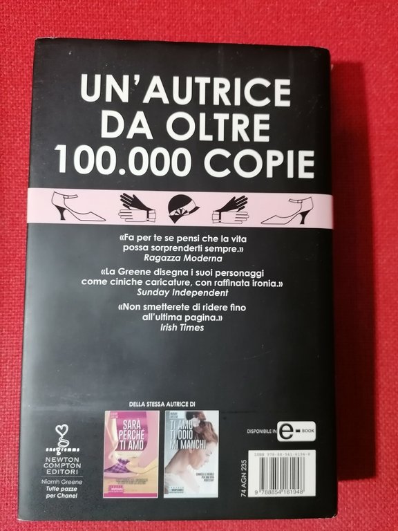 LIBRO TUTTE PAZZE PER CHANEL NIAMH GREENE ROMANZO NEWTON COMPTON …