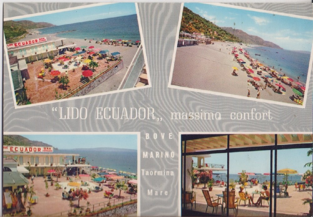 Lido Ecuador. Bove Marino. Taormina. Non viaggiata | Immagine principale