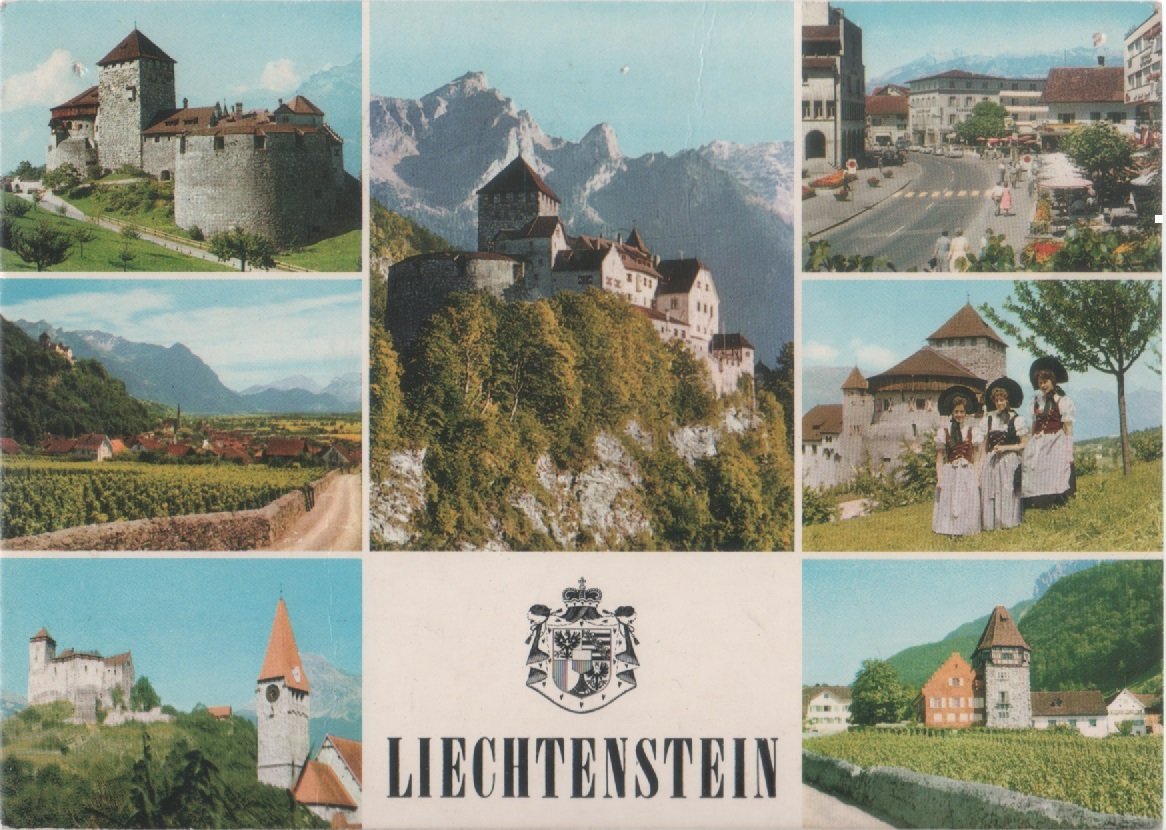 Liechtenstain. Viaggiata 1988 | Immagine principale