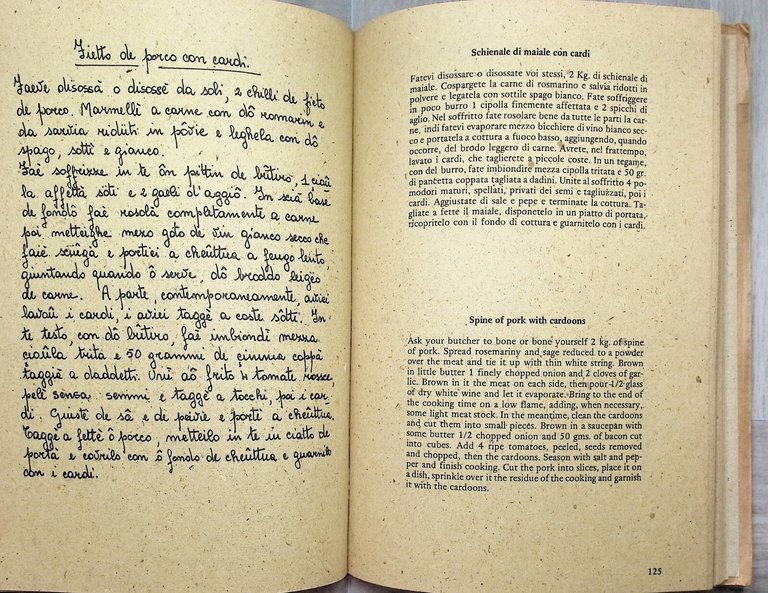 Liguria in Bocca Libro Ricette Grimaldi 1^ Edizione il Vespro …