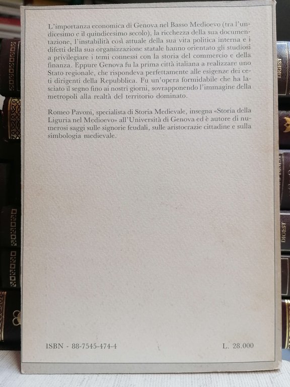 Liguria Medievale Da Provincia Romana A Stato Regionale Libro Pavoni …
