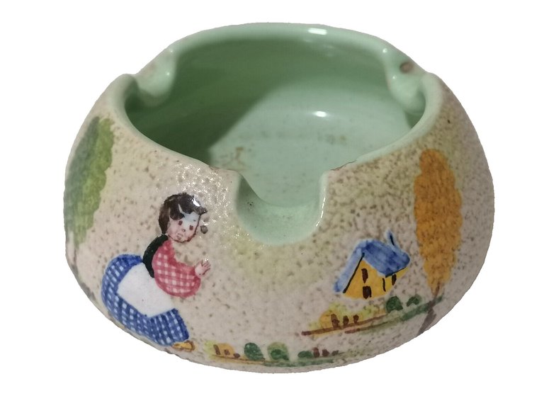 Lina Assalini Poggi CEAS Albisola Lotto 4 Ceramiche Vasetti Posacenere …