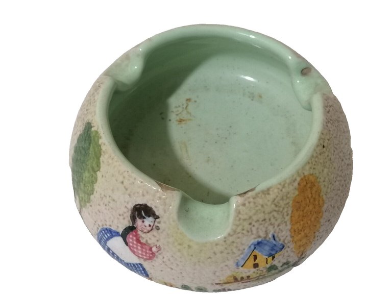 Lina Assalini Poggi CEAS Albisola Lotto 4 Ceramiche Vasetti Posacenere …