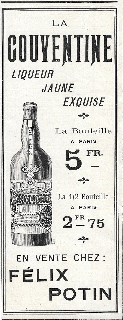 Liqueur Couventine - Advertising 1909 | Immagine principale