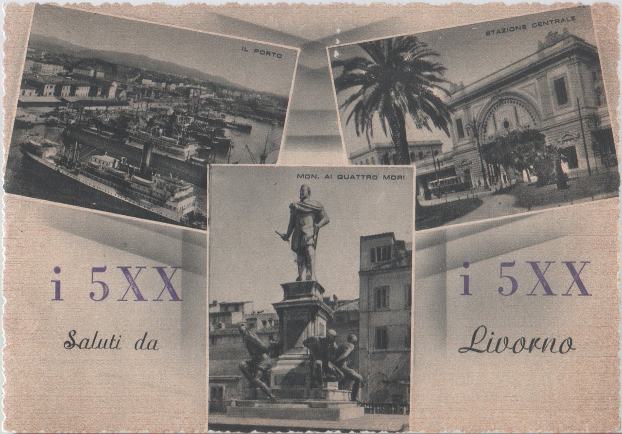 Livorno. Vedute. Radioamatore. Viaggiata 1972 | Immagine principale