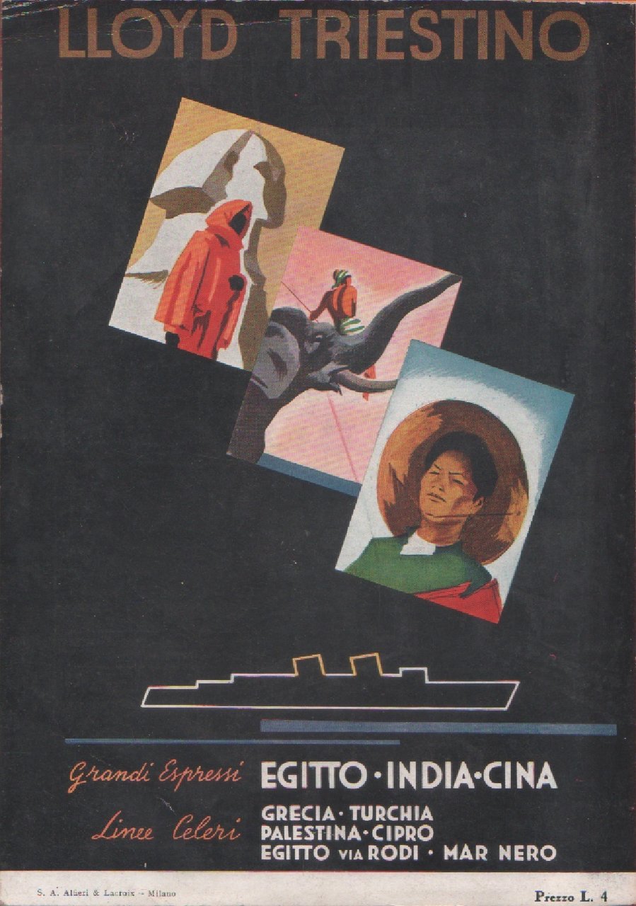 Lloyd Triestino. Advertising 1937 | Immagine principale