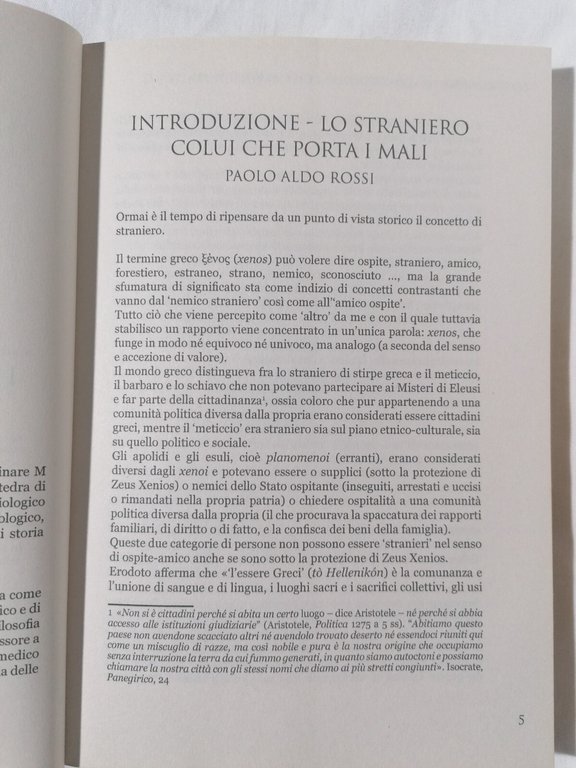 Lo Straniero Lo Sconosciuto I diversi volti dell'Alterità Libro Paolo …