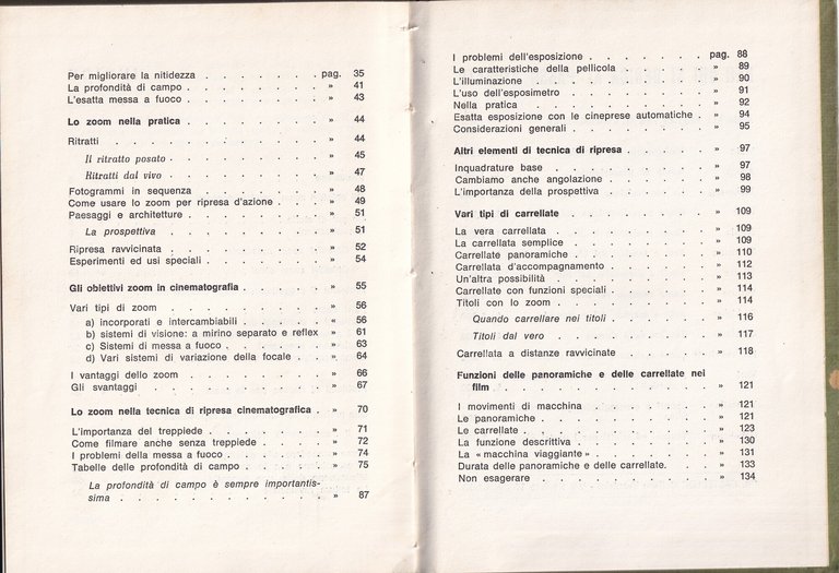 Lo zoom e il suo impiego nella tecnica di ripresa …