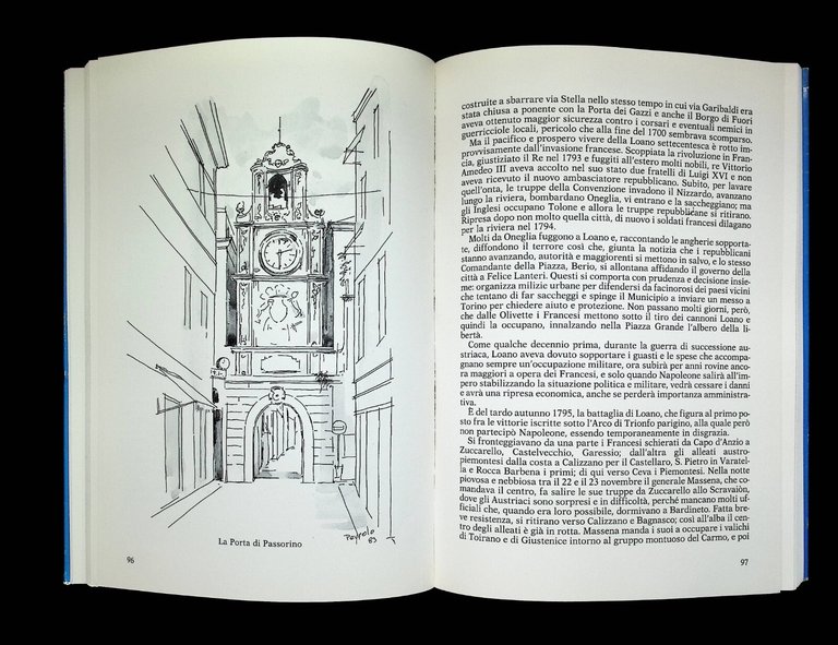 Loano Storia Monumenti Itinerari Turismo Libro Antonio Arecco con Pianta …