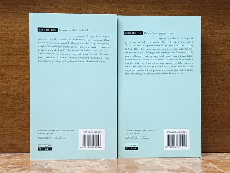 Lotto 2 Libri: Le Avventure di Augie March / Il … | Immagine Gallery 2