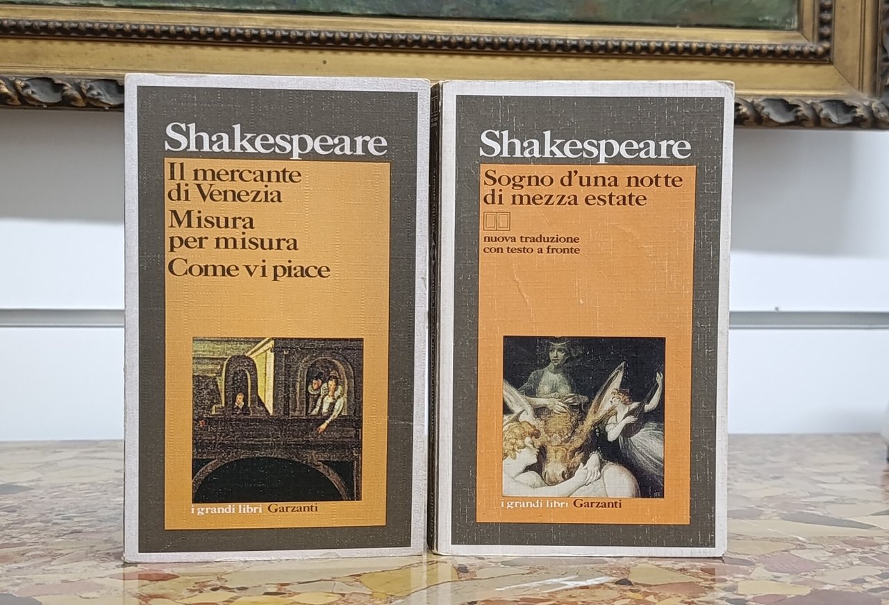 Lotto 2 Libri Shakespeare: Sogno d'una Notte di Mezza Estate … | Immagine principale