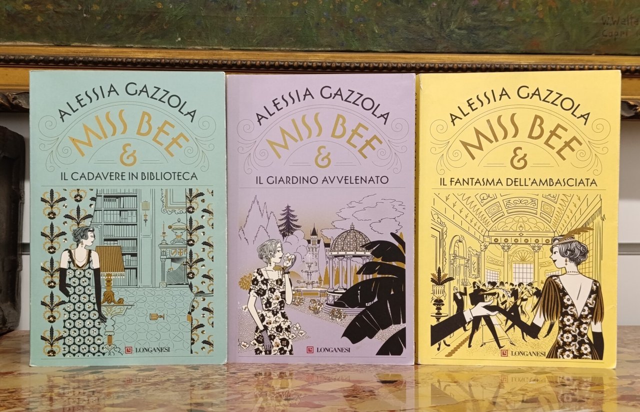 Lotto 3 Libri Alessia Gazzola: Miss Bee e il fantasma … | Immagine principale