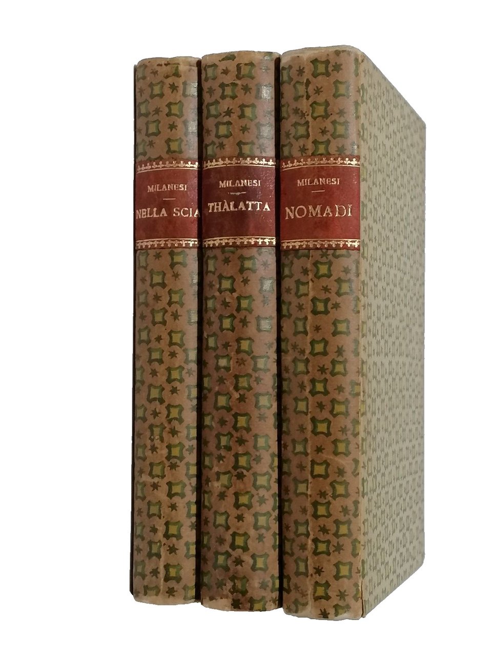 Lotto 3 Libri Guido Milanesi Nella Scia Nomadi Thalatta Treves …