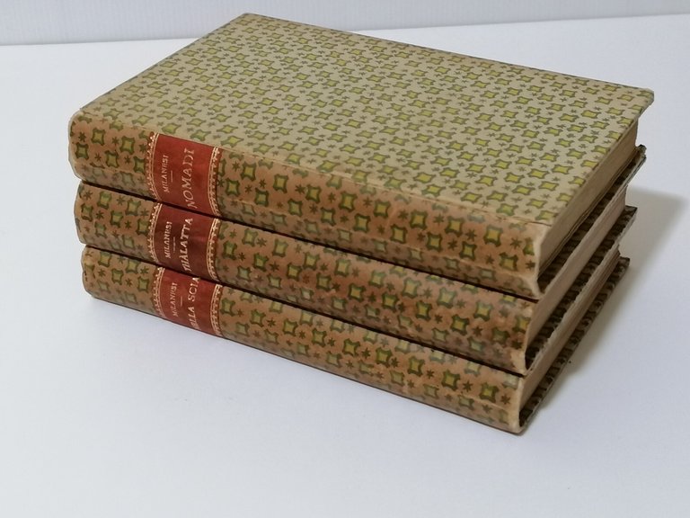 Lotto 3 Libri Guido Milanesi Nella Scia Nomadi Thalatta Treves …