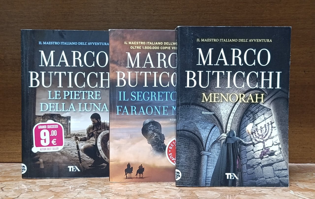 Lotto 3 Libri: Il Segreto del Faraone nero, Menorah, Le … | Immagine principale