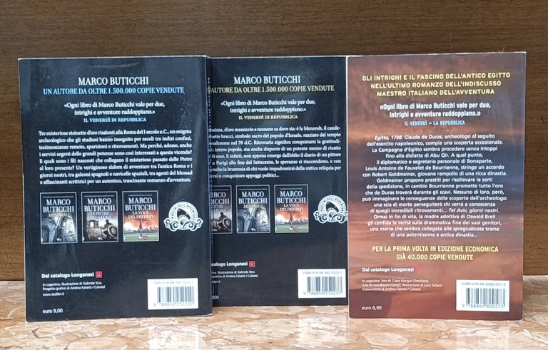 Lotto 3 Libri: Il Segreto del Faraone nero, Menorah, Le … | Immagine Gallery 2