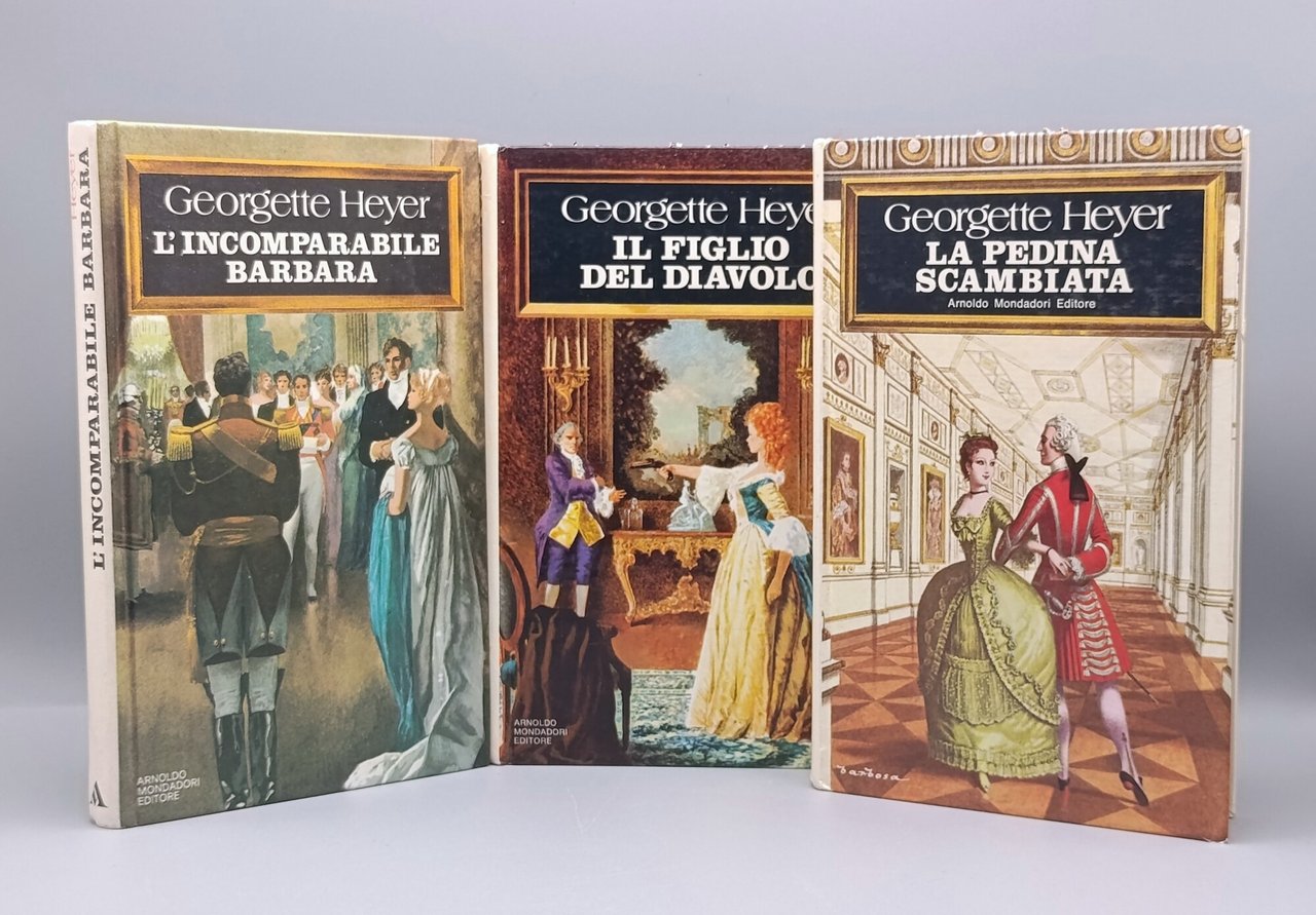 Lotto 3 Libri: L'Incomparabile Barbara, La Pedina Scambiata, il Figlio …