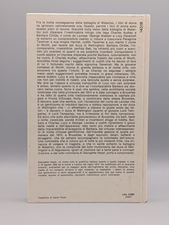 Lotto 3 Libri: L'Incomparabile Barbara, La Pedina Scambiata, il Figlio …