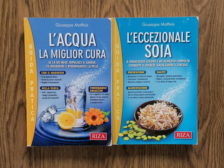 Lotto 6 Libri Maffeis Magnesio Sale Marino Lavanda Soia Acqua …