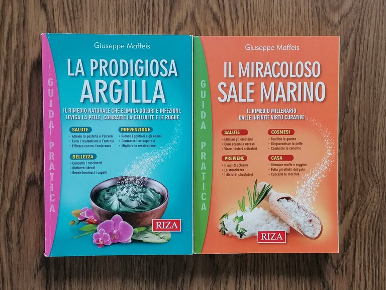 Lotto 6 Libri Maffeis Magnesio Sale Marino Lavanda Soia Acqua …
