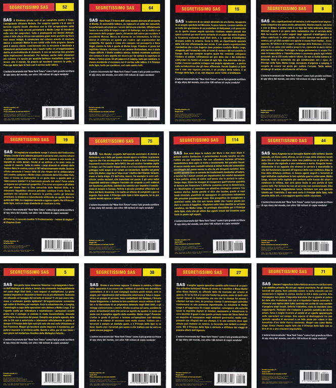 Lotto di 12 Segretissimo SAS di Gerard De Villiers - … | Immagine Gallery 2