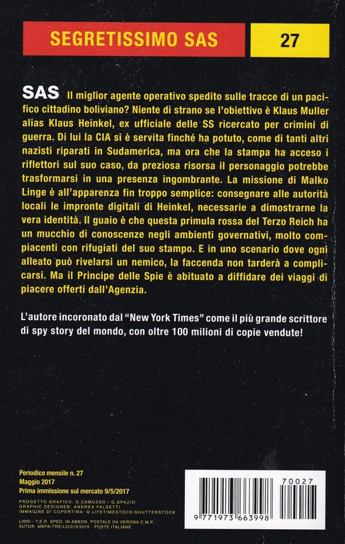 Lotto di 12 Segretissimo SAS di Gerard De Villiers - … | Immagine Gallery 4