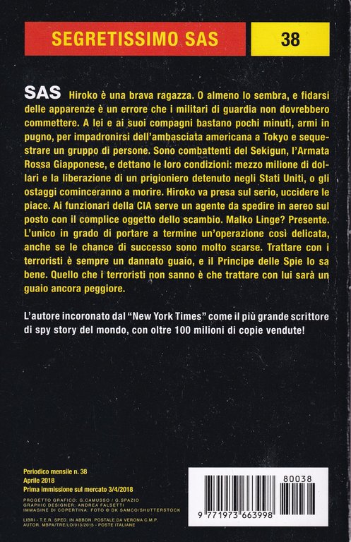 Lotto di 12 Segretissimo SAS di Gerard De Villiers - … | Immagine Gallery 8