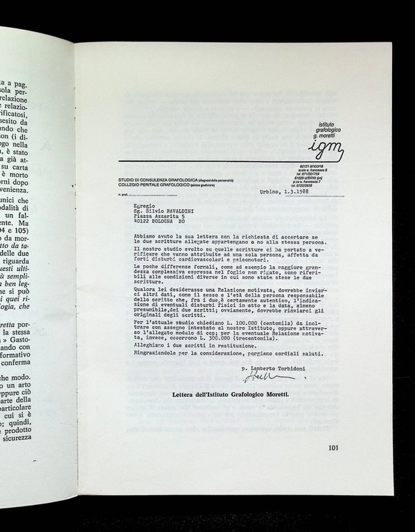 Luce e Ombra Rivista Trimestrale Parapsicologia Aprile Giugno 1988 N^ …