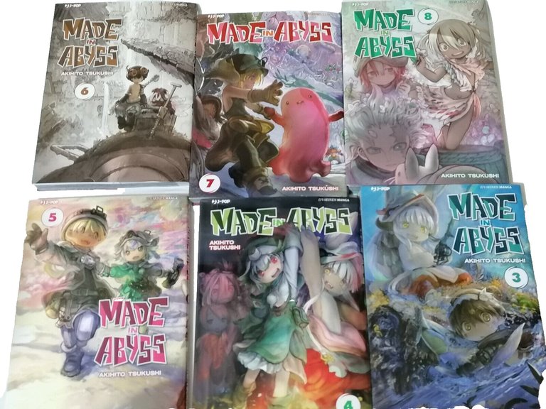 Made in Abyss Manga Sequenza 1/8 Akihito Tsukushi J-Pop ITA …