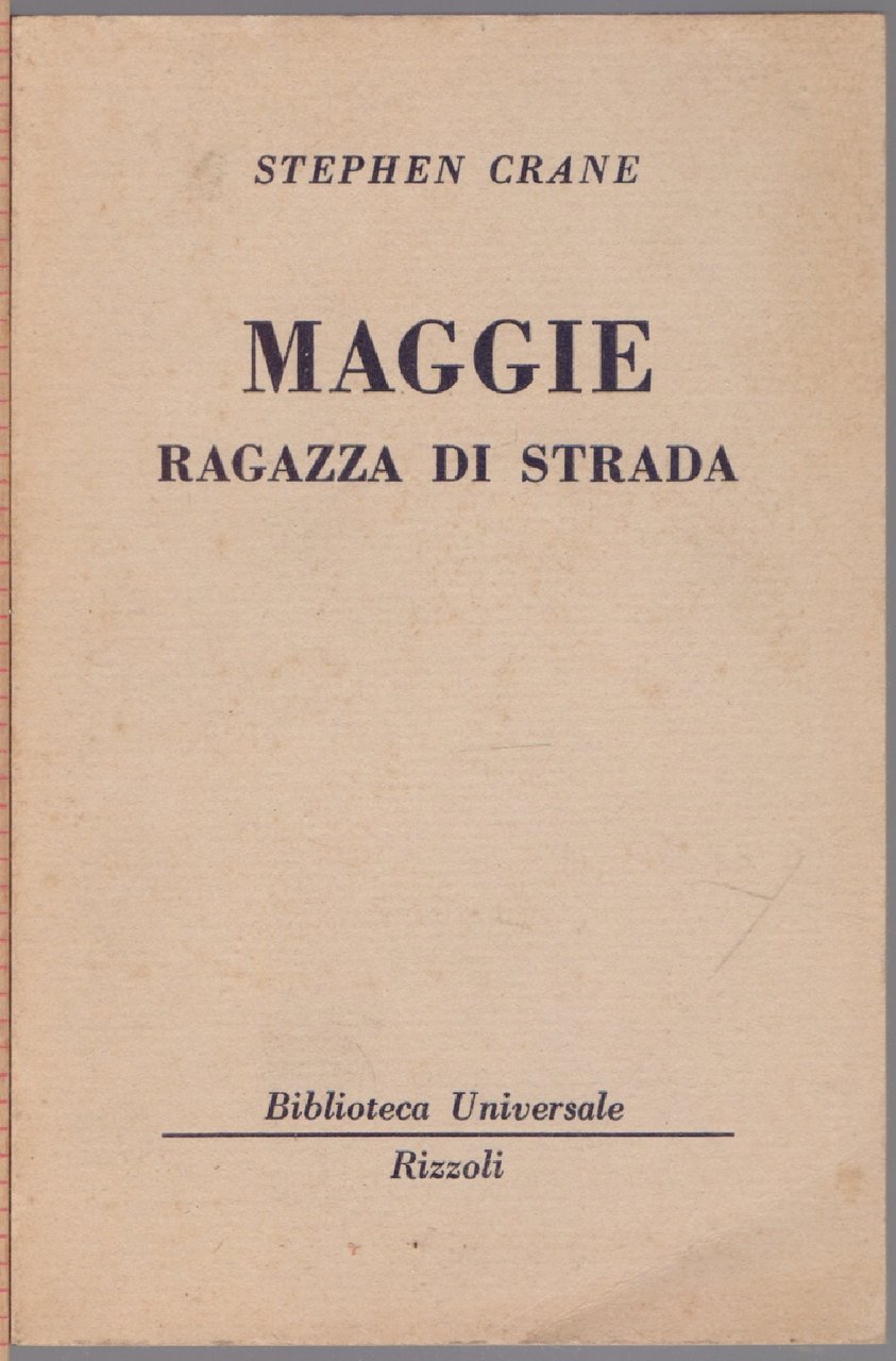 Maggie Ragazza di strada - Stephen Crane | Immagine principale