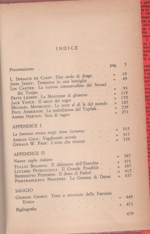 Maghi e Guerrieri. Altre storie di fantasia eroica. Enciclopedia della … | Immagine Gallery 2