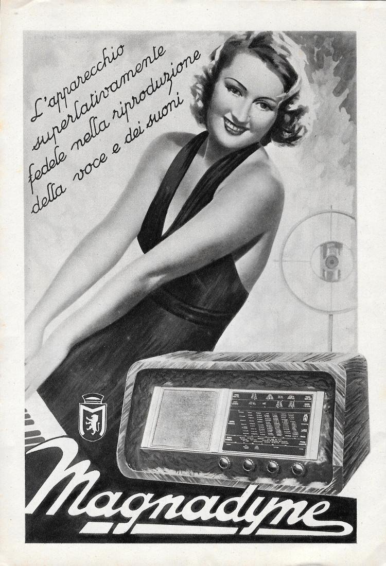 Magnadyne. Advertising 1937 | Immagine principale